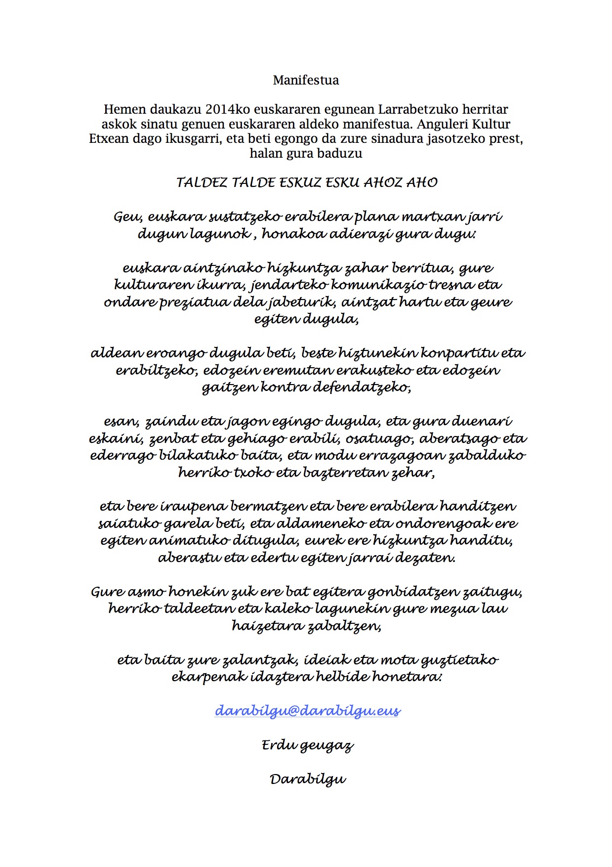 Manifestua 2